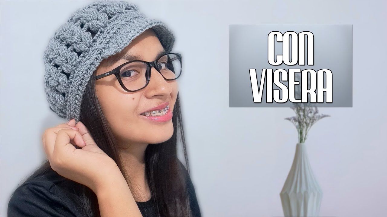 GORROS A CROCHET PARA MUJER PASO A PASO - YouTube