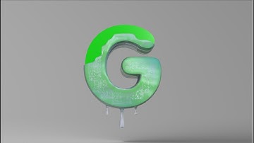 Liquid Text Drop Effect making in Cinema 4D Tutorial