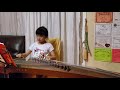 小乐雯的最爱古筝曲《鸿雁捎书》。《hong yan shao shu》By Selena