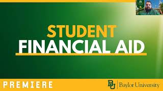 Financial Aid for High School Seniors | Baylor University Admissions