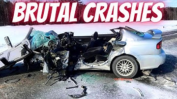 MOST SHOCKING AND DEVASTATING CAR CRASHES OF #2025 PART 1