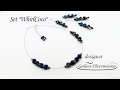 DIY Handmade Jewelry: Necklace and Earrings &quot;WhirlCoco&quot; with CoCo Beads