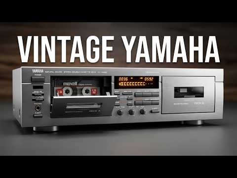 Yamaha KX W482 Doppel Cassete Deck - YouTube