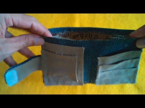 Cara Membuat Dompet Dari Jeans Bekas Tanpa Mesin Jahit Youtube