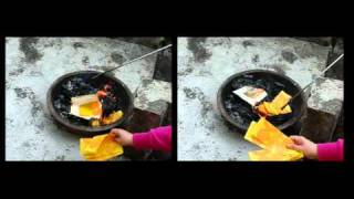 High Speed Video- Fire and Smoke