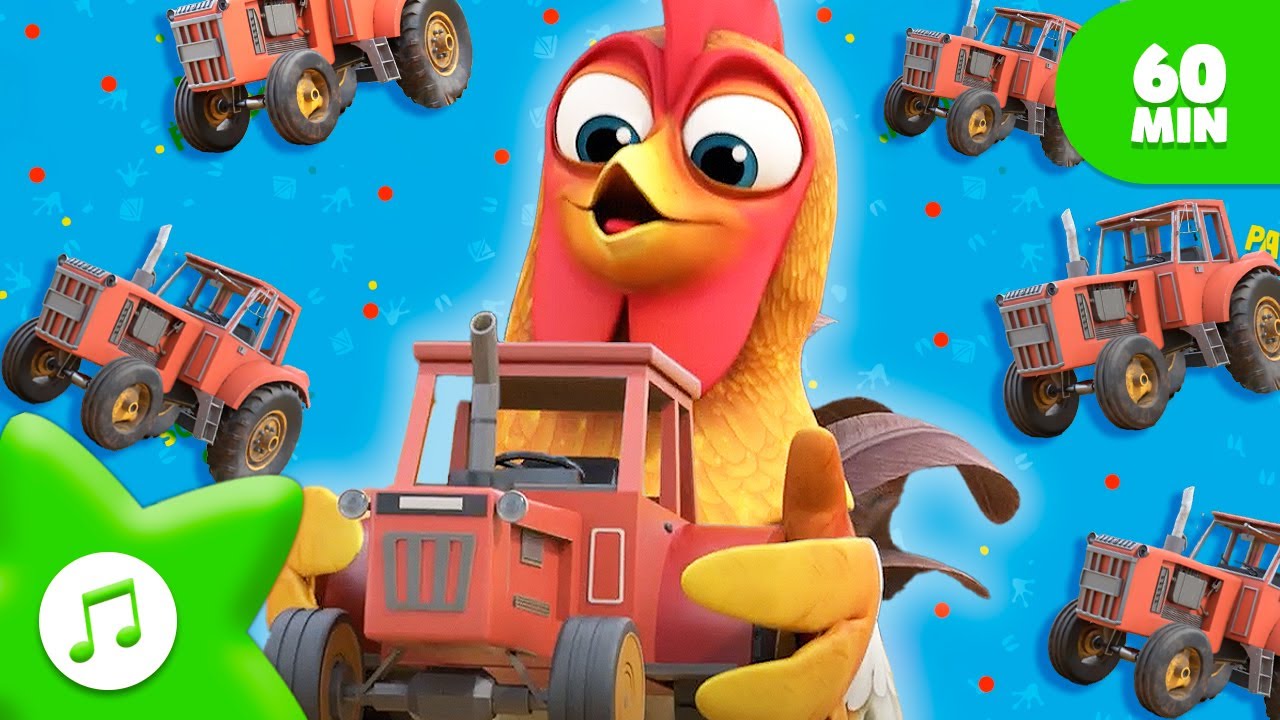 O trator da fazenda 🚜 Vamos para a Aventura | Desenho em Português | +Completo | Canções Infantis