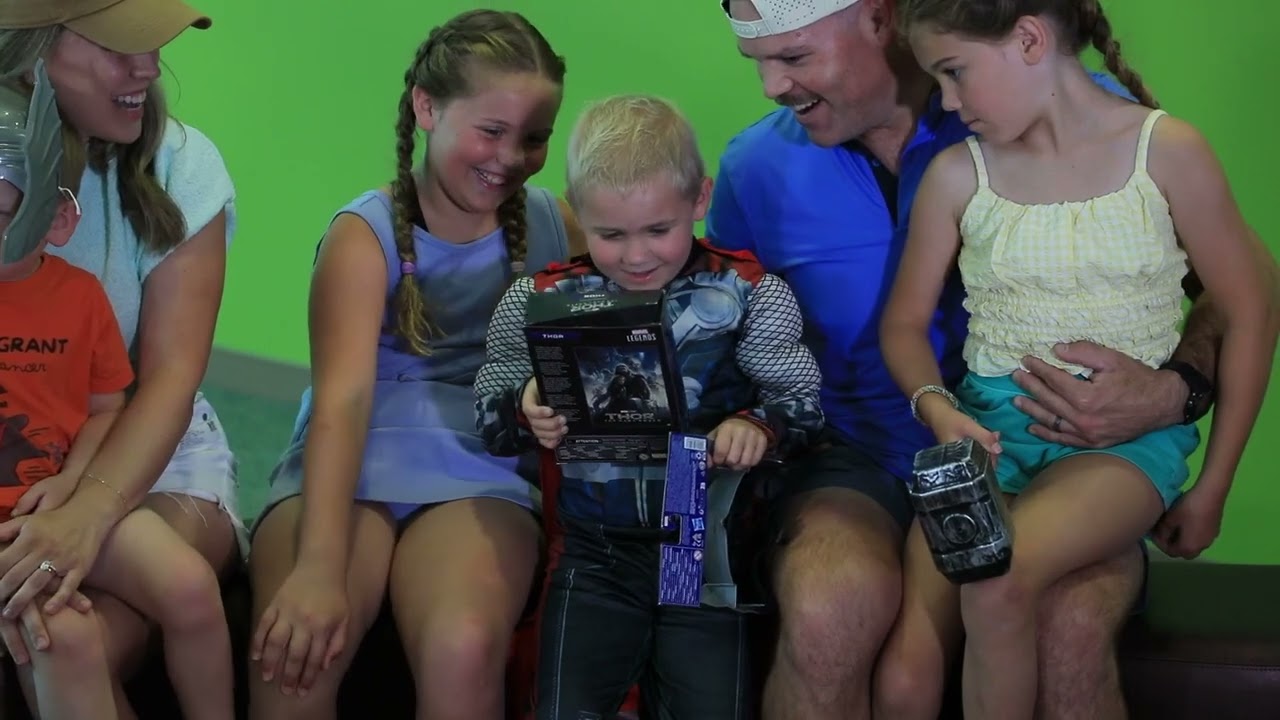5-Year-Old Cancer Patient Gets Custom Thor Action Figure With His Own Face