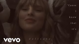 Taylor Swift - Delicate (Lyric Video)
