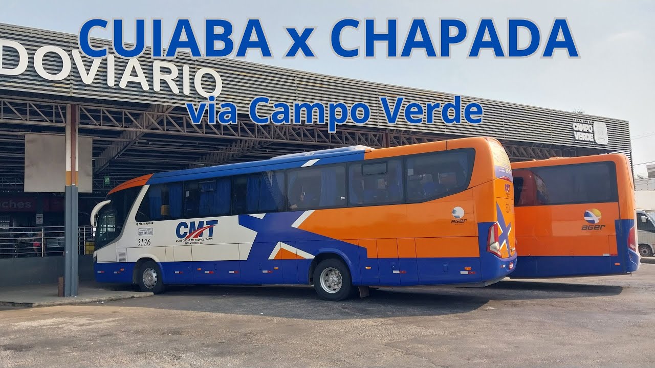 Viajando de Cuiabá para Chapada dos Guimarães via Campo Verde no ...