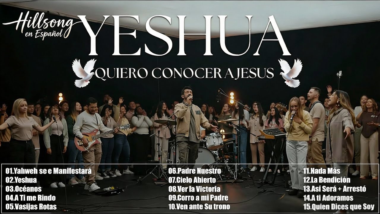 HERMOSO NOMBRE🌟YESHUA🌟A TI ME RINDO🌟Hillsong Español Sus Mejores Canciones🙏Grandes Éxitos#68