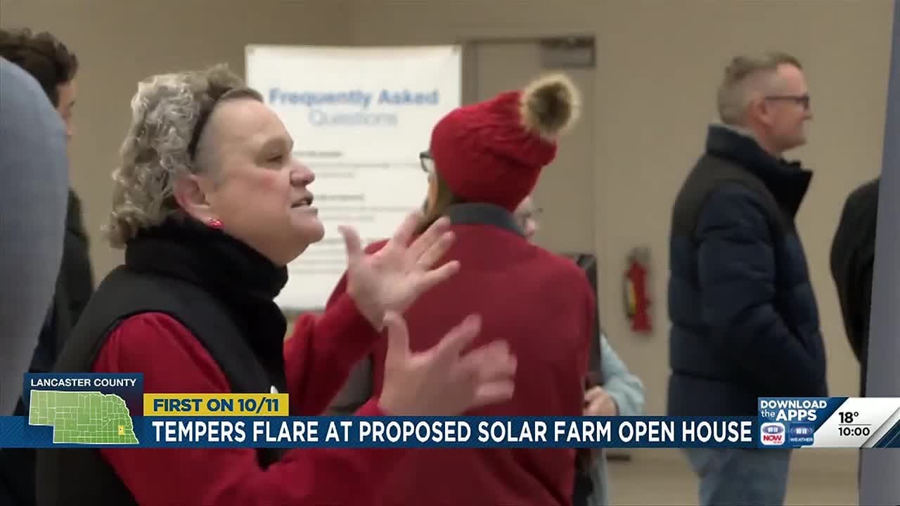 Tempers flare at open house for proposed solar panel farm in Lancaster ...