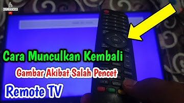 Cara Munculkan Kembali Gambar Akibat Salah Pencet Remote TV STB Matrix Apple