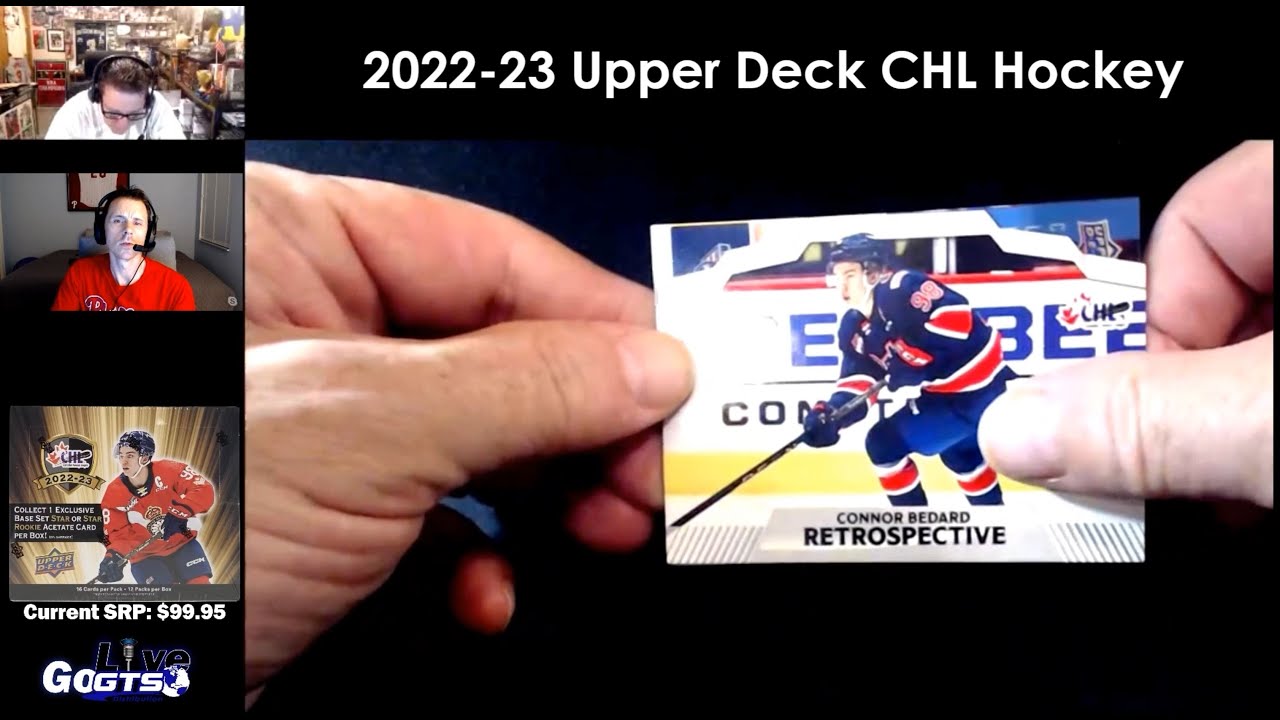 Box Break 2022-23 Upper Deck CHL Hockey