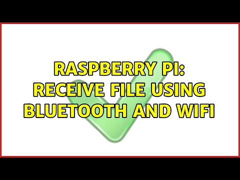 Raspberry Pi: Receive file using Bluetooth and wifi