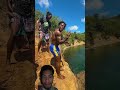 🌊😱 Saint Lucia Cliff Jump Gone Crazy! 🤯🔥#use#viral