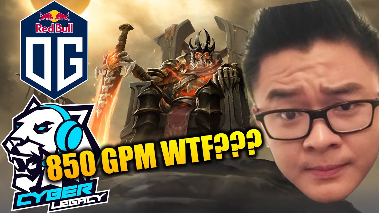 OG vs CYBER LEGACY Game 1 - 842GPM Monster ESL ONE BIRMINGHAM 2020