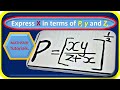 How to problems involving formulae example 1 explained