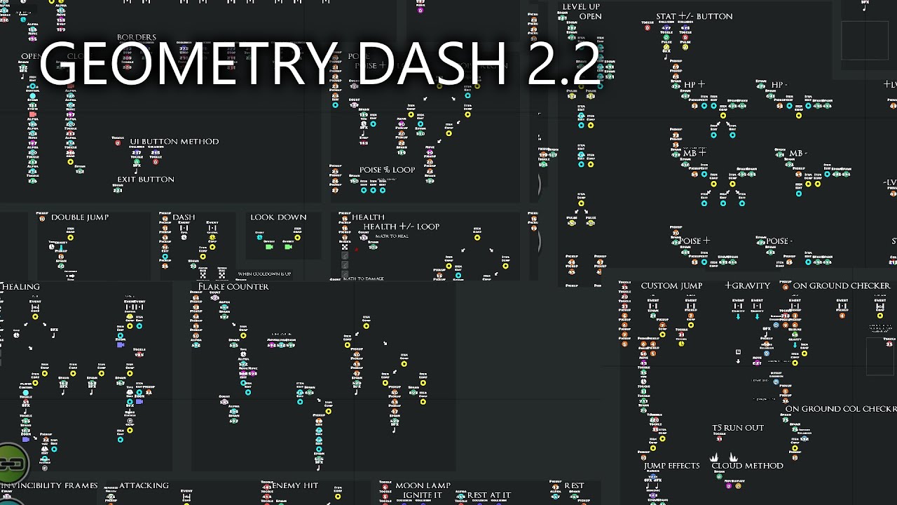 Working on my souls-like Geometry Dash level (#24) - YouTube