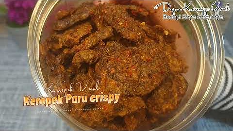 Kerepek Paru viral (Crispy rugi tak Cuba) #kerepekParuCrispy