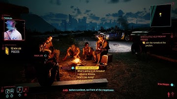 Cyberpunk call glitch