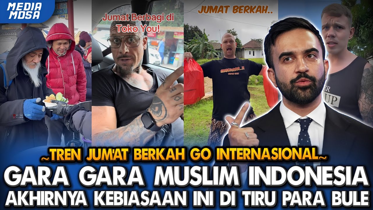 Bule Mulai Populerkan Tradisi Jumat Berkah Indonesia, Negara Luar Bilang Kita Menakjubkan