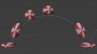 Прыгающий Мячик Растяжение Риг и Анимация в Blender