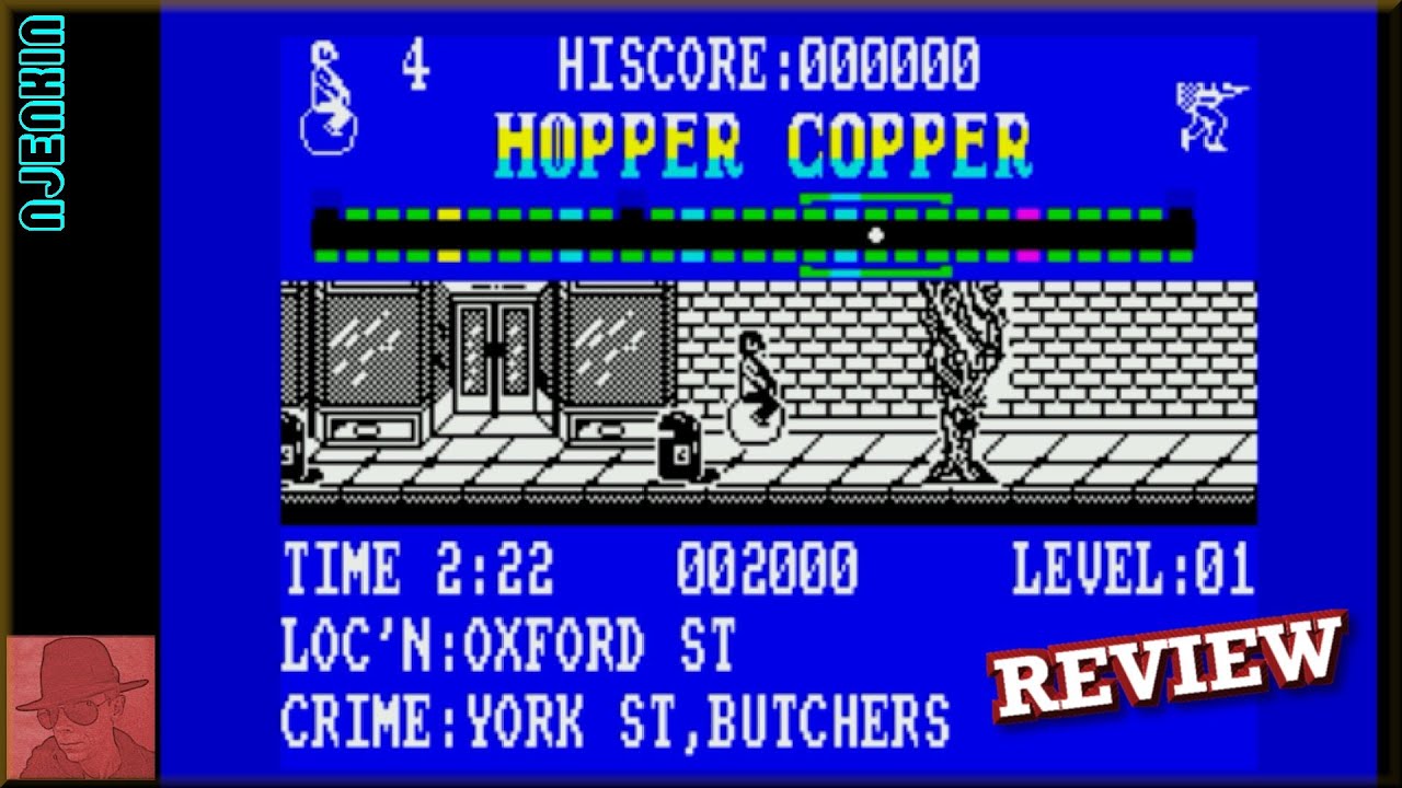 Hopper Copper - on the ZX Spectrum 48K !! with Commentary - YouTube