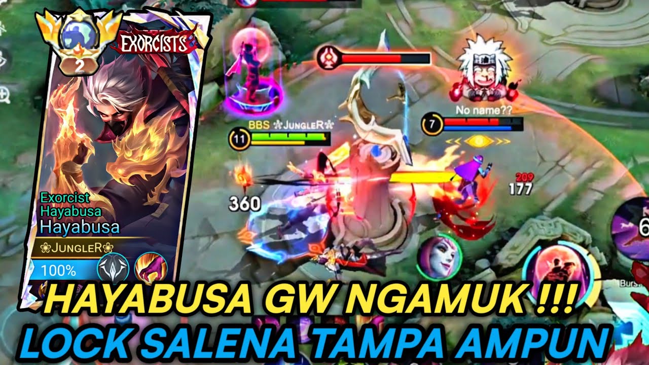KARMA MAU LOCK HAYABUSA GW!! AUTO LANGSUNG GW KASIH PAHAM !!! | BUILD TOP GLOBAL HAYABUSA