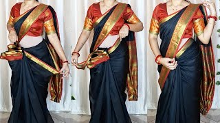 Easy & Comfortable Saree Draping Tutorial//How to Drape a Saree Perfectly For New Beginners