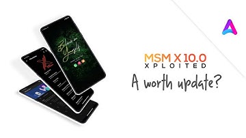 MSM X 10.0 (XPLOITED) | Stable Android 10 | for Xiaomi MI A2 lite | adnan D tuber