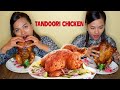 Deepadamanta whole rotisserie chicken mukbang talking twins