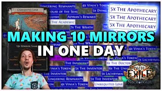 [PoE] We made 10 mirrors in 1 day - Insane card session - Stream Highlights #824