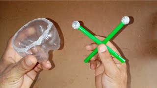 كيفية صنع طبل من الزجاجات  البلاستيكية عليك تجربتها
