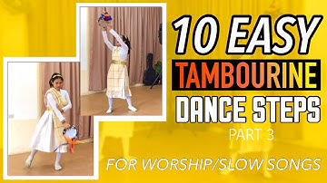 10 Easy Tambourine Dance Steps pt. 3