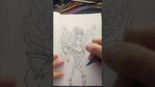 Stella Tynix drawing from winx club