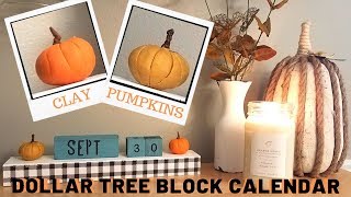 DIY CLAY PUMPKINS | DOLLAR TREE WOOD BLOCK CALENDAR | FALL RUSTIC DECOR IDEAS | CHALK PAINT | ARTEZA
HI Everyone!
I hope you enjoy this DIY CLAY PUMPKINS and DOLLAR TREE WOOD BLOCK CALENDAR tutorial. This was really easy and fun to make for fall home decor.
Let me know your DIY craft ideas and if youd like to see more clay how to ideas.
-MY FAVORITE PRODUCTS ITEMS USED-
ANTIQUE CANDLE CO: http://www.antiquecandleco.com/?afmc=46
ARTEZA COUPON CODE: CoffeeWithMySunshine2 Valid until September 30th
Polymer Clay (42 colors)
US: https://arteza.com/collections/quilting-supplies/products/polymer-clay-42-colors?a_aid=youtube_CoffeeWithMySunshine&a_bid=5d75ad11
Pottery and Clay Sculpting Tools - Set of 42
US: https://arteza.com/collections/crafting/products/pottery-clay-sculpting-tools-set-of-42?a_aid=youtube_CoffeeWithMySunshine&a_bid=2f01a234
-FOR MORE INSPIRATION CHECK OUT MY OTHER PLAYLISTS-
DIY PLAYLIST: https://www.youtube.com/playlist?list=PL33avS_ZHFvP_yE_Qja-H6dlmNpCMIdeg
CLEAN WITH ME PLAYLIST: https://www.youtube.com/playlist?list=PL33avS_ZHFvPnQvxcHxmkUK681IuKfqs1
RENOVATION PLAYLIST: https://www.youtube.com/playlist?list=PL33avS_ZHFvM9ype3kPnOuuzEXvZoHLUL
TRASH TO TREASURE PLAYLIST: https://www.youtube.com/playlist?list=PL33avS_ZHFvNdT6lMkT4pMxvi4oVr9-mI
FOR BUSINESS OR COLLABORATION INQUIRIES, PLEASE E-MAIL ME AT:
Casef80@gmail.com
Disclaimer:
All of the footage, designs and photos are my own & may only be used with my permission.
If available I will always give credit when I find inspiration online or from other crafters.
*Some links are affiliate links.
#diy #clay #pumpkins #fall #dollartree #wood #blockcalendar #calendar #farmhouseinspired #farmhouse #coffeewithmysunshine #arteza #polymer #polymerclay #doityourself #diymakeityourownmonday #easy #decor #ideas #homedecor #calendarblocks #trashtotreasure #plaid #checkered #buffalocheck #antiquecandleco #rustic #diysforchildren #clayideas #farmhousecandles #fallscents #chalkpaint #country #chic #shabbychic DIY CLAY PUMPKINS | DOLLAR TREE WOOD BLOCK CALENDAR | FALL RUSTIC DECOR IDEAS | CHALK PAINT | ARTEZA