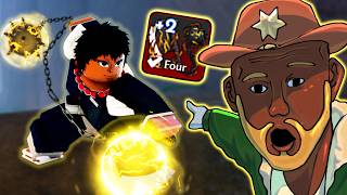 Making The STRONGEST BUILD UNLOCKING V2 WEAPONS In Project Slayers 2 Roblox...