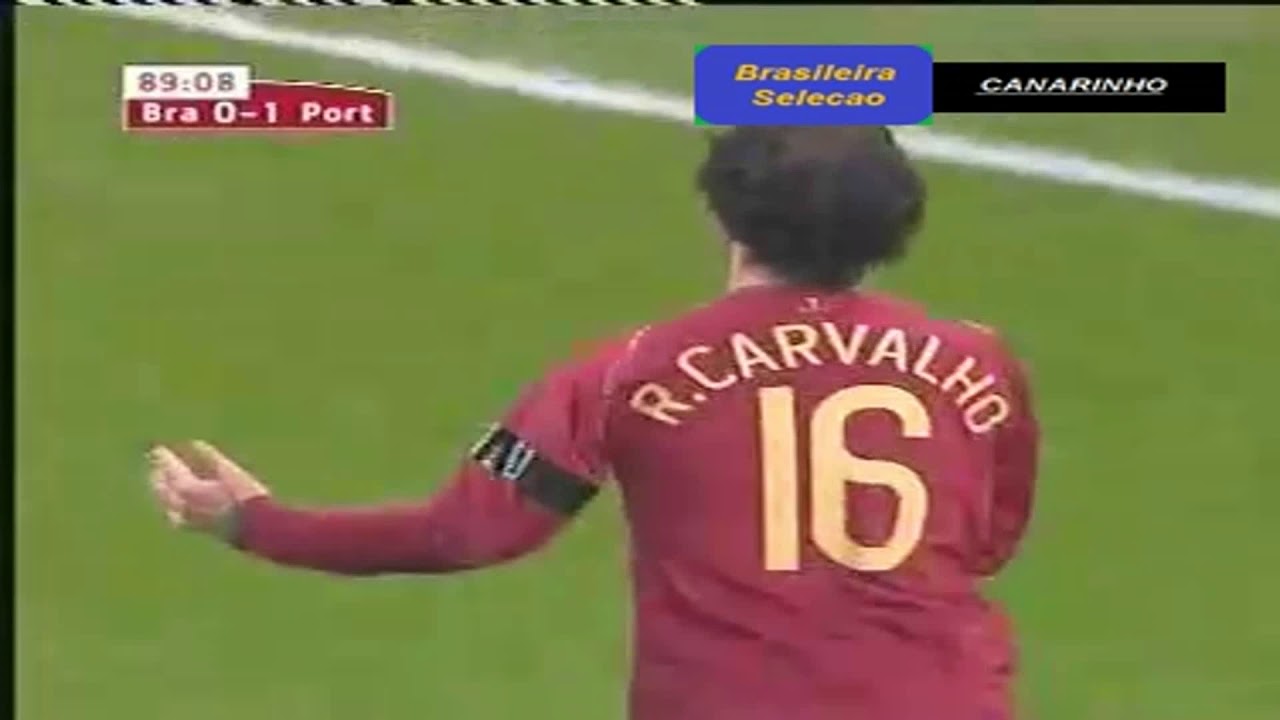 Brazil Vs Portugal (0-2) Goals - Friendly Game 2007 - Youtube