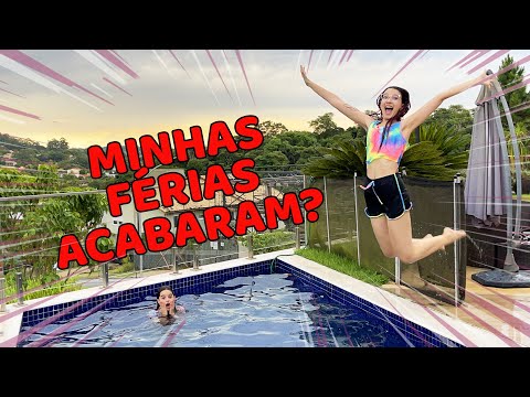 UM DIA INTEIRO COM a LULUCA nas FÉRIAS !! MINHAS FÉRIAS ACABARAM ? | Luluca