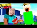 НУБ И ТРОЛЛИНГ ЛОВУШКИ ПРОТИВ БАЛДИ  MINECRAFT ДИМА ИГРАЕТ Baldi's camping В РЕАЛЬНОЙ ЖИЗНИ