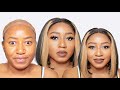 2in1 HAIR AND MAKEUP GRWM || ALIMICE HAIR