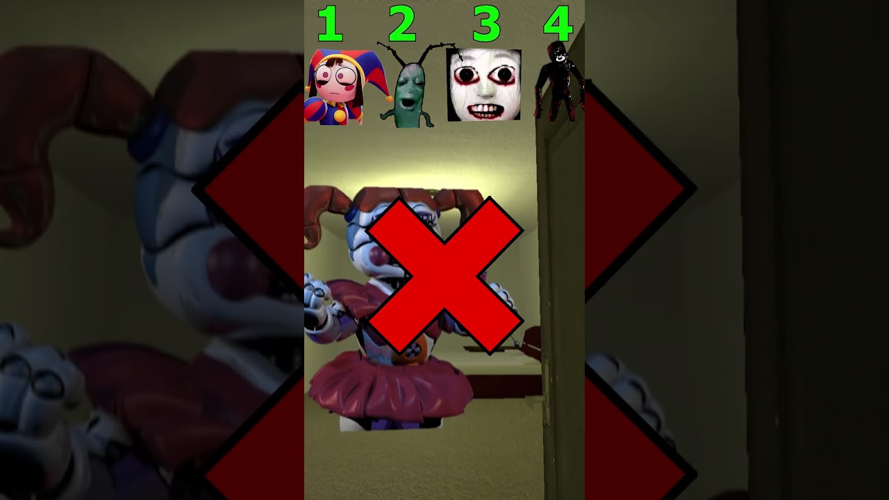 Fnaf Pomni Vs Fnaf Bob Vs Yoshi Vs Seek Guess Nextbot Gmod