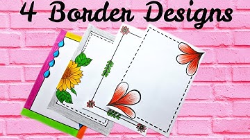 4Border Designs/Border Designs for Project/Project File Decoration/Border Design for School Project