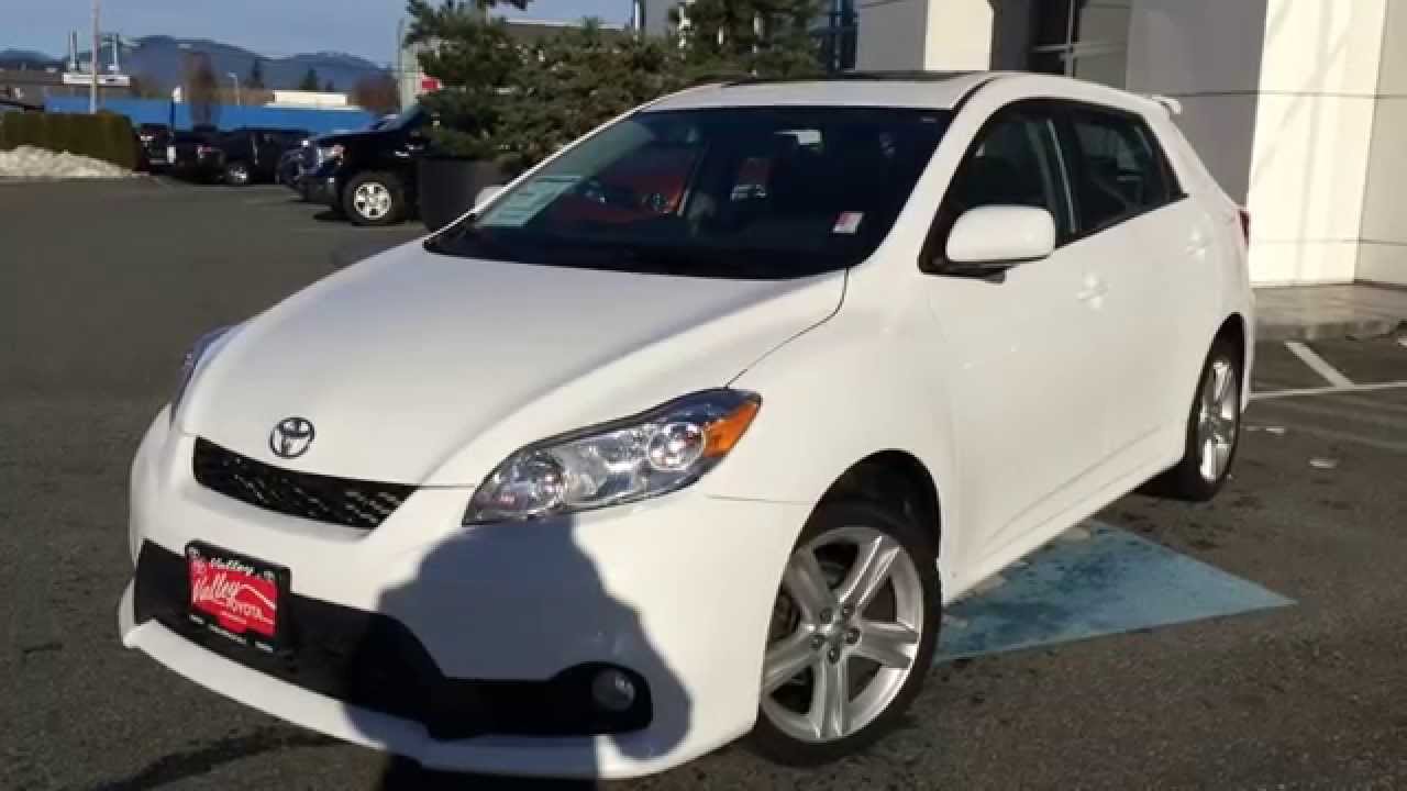 Toyota matrix s