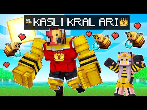 FAKİR ARILARIN YENİ KASLI KRALI OLDU! 💪 - Minecraft