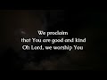 You Are by LoveWorld Singers (Vashaun, Lead) - Lyrics Video