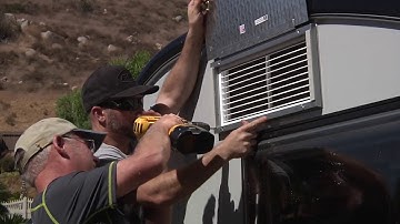 T@B 320S & CSS custom accessory A/C vent door Install video