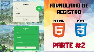 Formulario De Registro con HTML y CSS - Estructura y Estilos | DWC
