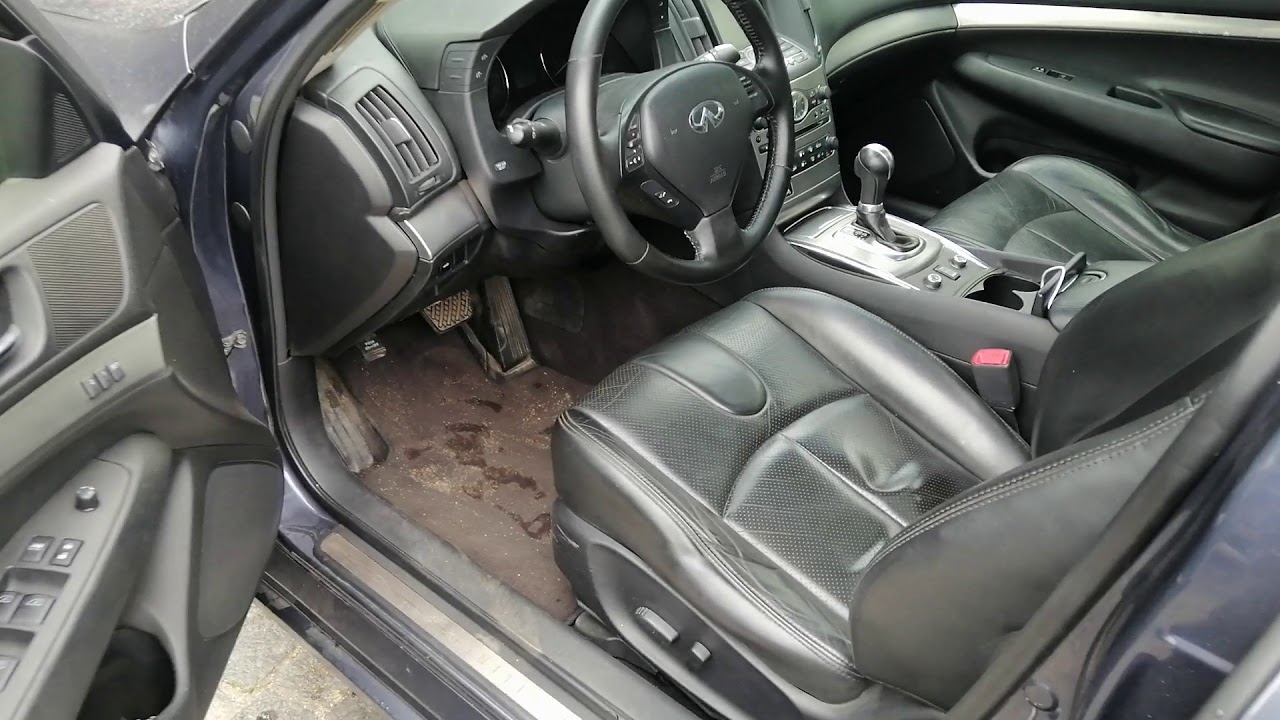 Infiniti g37 салон
