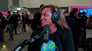 Live From @eMergeAmericas | Cleopatra Bauduy - Co_Founder of My Native Tongue Mobile Game App.